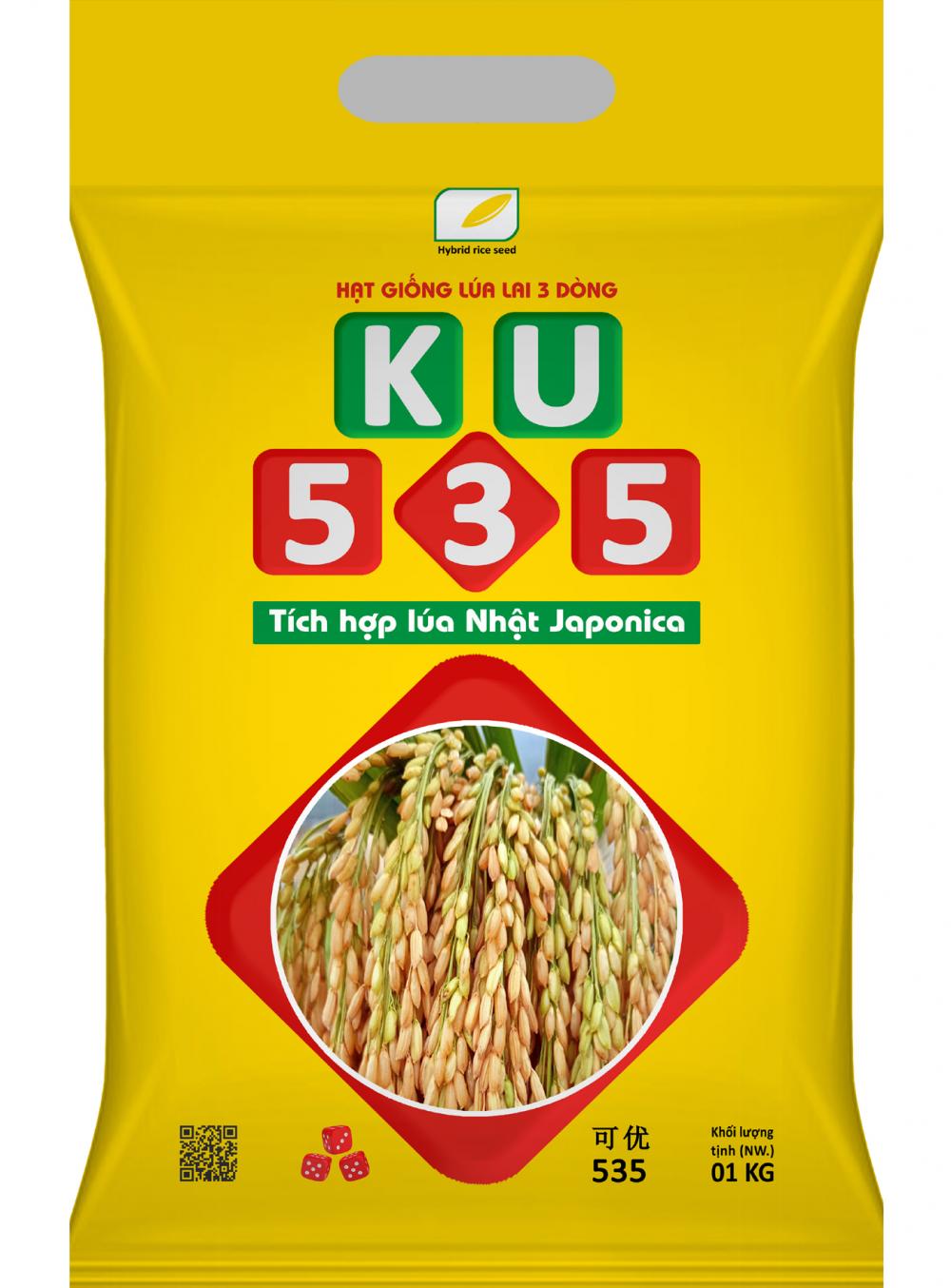 KU535-Hạt giống lúa lai