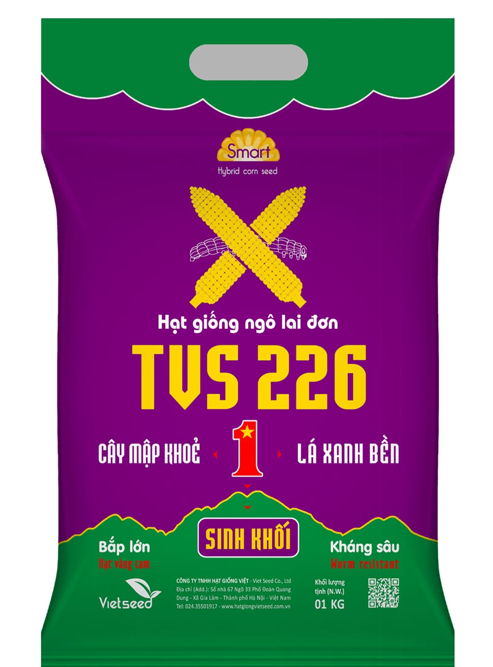 TVS226-Hạt giống ngô lai